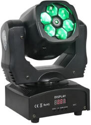 FTS LED Bees eyes 6x25w + Lézer Robotlámpa - hangfenyshop