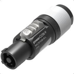 Neutrik NAC3FXXB-W-L powerCON lengő hálózati kimenet, szürke, 10-16 mm átmérőjű kábelhez