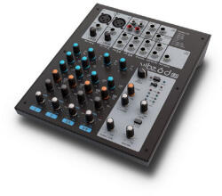 LD Systems VIBZ 6 D keverő 6 csatornás, effektprocesszorral - hangfenyshop