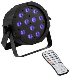 EUROLITE LED SLS-12 UV Floor - Slim UV Floor Spot 12×1W - hangfenyshop