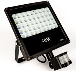 FTS LED Reflektor Prémium 50W Mozgásérzékelővel - hangfenyshop