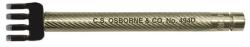 C.S. Osborne & Co. Dalta perforare piele C. S. Osborne 494D, 4 dinti oblici (Dimensiune: 2.5mm) (494D 3/32) Dalta