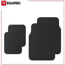 Kiwari Set 4 Covorase Auto Kiwari Grip, Universale, PVC, Negru (5941947800672)