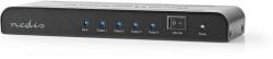 Nedis HDMI Splitter | 4-Port port(s) | HDMI Bemenet | 4x HDMI Kimenet | 4K@60Hz | 18 Gbps | Fém | Antracit (VSPL3474AT)