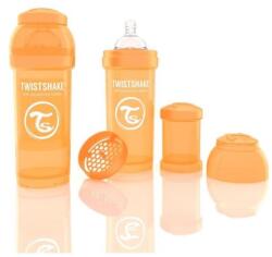 Twistshake Biberon Twistshake Anti - Colici 260 ml Portocaliu (336001142)