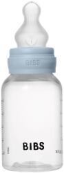 BIBS - Set complet biberon anticolici PP fara BPA, 150 ml, Silicon, Baby Blue (50161231)