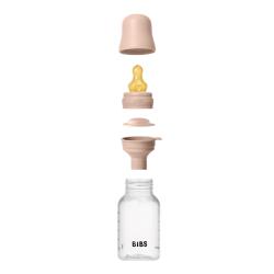 BIBS - Set complet biberon anticolici PP fara BPA, 150 ml, Latex, Blush (5016244)