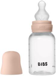 BIBS - Set complet biberon anticolici PP fara BPA, 150 ml, Silicon, Blush (50161244)