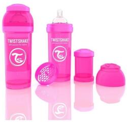 Twistshake Biberon Twistshake Anti - Colici 260 ml Roz (336001110) - bebes