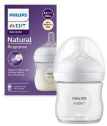 Philips Biberon Philips Avent Natural Response, +0 luni, 125 ml, SC (57069336625534)