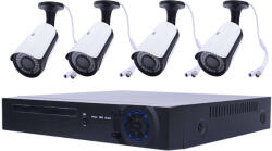  AHD kamera rendszer, 4 kamerás 2MP FULL HD, 2.8MM , IR 30M (AHD-CSO4CH)