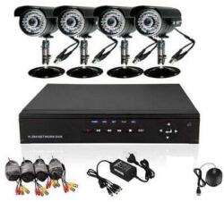 Sprinter CCTV megfigyelő rendszer GLOBAL 4 kamerás szett vevőegységgel Online megfigyelőközpont 4 kamerával