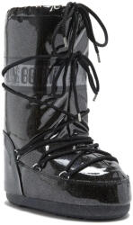  Gyermek csizma, MOON BOOT, logóval és fényes részletekkel, 31-34-es méret