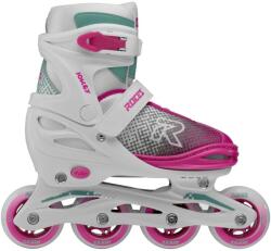 Roces Jokey X Girl White/Pink/Azure Role