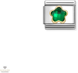NOMINATION "Zöld virág " charm - 030615-004