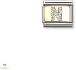 NOMINATION "Glitteres N betű" charm - 030291-14