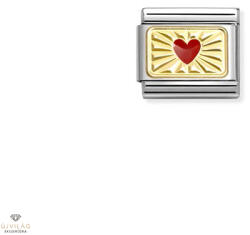 NOMINATION "Sugárzó szív" charm - 030284-58