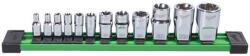Milwaukee Set de tubulare Milwaukee External Torx (E-Torx), 1/4" & 3/8" Drive (12 piese) - 4932498799 (4932498799)