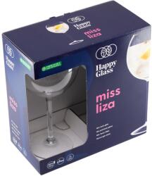 HAPPYGLASS Miss Liza törhetetlen gin-tonic pohár, 63 cl, BPA mentes, élelmiszeripari minőség, 2 db / szett (MISS LIZA)