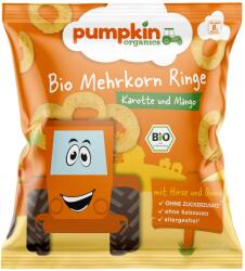 Pumpkin Organics Био зърнени кръгчета Pumpkin Organics - С манго и морков, 20 g (202685) - ozone