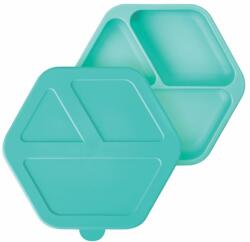 Tiny Twinkle Silicone Plate osztott tányér fedéllel Mint