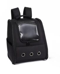  4Dog 4DOG Oxford, Rucsac pentru Transport, Negru, 32x28x37 cm
