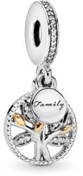 PANDORA Moments People 791728CZ Családfa függő (Ag 925/1000 + Au 585/1000, 3, 40 g)