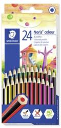 STAEDTLER Noris Colour 185 színes ceruza készlet hatszögletű 24 különböző szín (185 CD24 02)