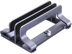 UGREEN 60643 kétrekeszes laptop állvány (ezüst) (60643)