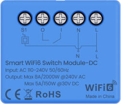 Avatto WSM20DC intelligens kapcsolómodul (WSM20-DC) - scom
