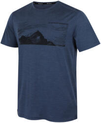 MOOA Merino Lyolite Highlander 150 Short férfi póló XL / sötétkék