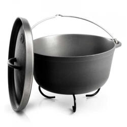 GSI Outdoors Guidecast Dutch Oven 300 mm 4, 7 l öntöttvas lábas fekete