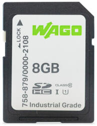 Wago SD memóriakártya 8 GByte (758-879/000-2108) (758-879/000-2108)