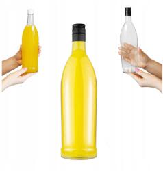 Bimberek üvegpalack 500ml, 38, 5x7, 5cm, alkoholhoz, gyümölcsléhez, borhoz, többszínű (ZES000074)