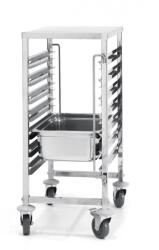 Hendi tálcás ártalmatlanító kocsi 7 x GN 1/1, 615x450x(H)925 mm, rozsdamentes acél (810668)