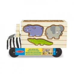 Melissa & Doug safari állatmentő teherautó (6075148)