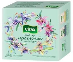 VITAX Gyógynövény és gyümölcstea keverék, VITAX, 40 filter, ízek: menta, citrom, körte, bodza, 68g