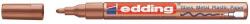 edding Lakkmarker, 1-2 mm, EDDING "751", vörösréz - emag