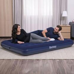 Bestway Live Felfújható matrac - egyszemélyes, velúr - kék - 191 x 137 x 22 cm, 56434