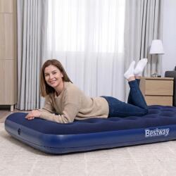 Bestway Live Felfújható matrac - egyszemélyes, velúr - kék - 188 x 99 x 22 cm, 56433