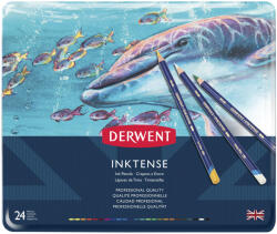 Derwent Set creioane Derwent Inktense, 24 culori (DW700929)