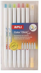 APLI Színes töltőceruza készlet, többszínű írásvonal, APLI "Color Click Mix (20550) - nyomtassingyen