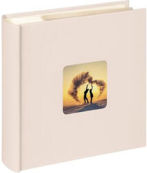  Fotóalbum, 200 fotó, 10x15 cm, "Walther Fun Wedding", krémfehér (691-ME-110-W) - nyomtassingyen