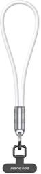 Dux Ducis LCBA adatkábel Type-C - Type-C 60W PD gyorstöltő 3.0 kézpánt 30cm Fehér GP-183429 (GP-183429)