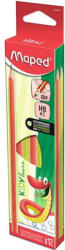 Maped Írástanuló grafitceruza, HB, háromszögletű, MAPED "Kidy Learn (854600) - nyomtassingyen