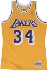 Mitchell & Ness los angeles lakers shaquille oneal 96-97 - 34 swingman 2.0 jersey kosárlabda mez sárga xl