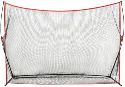 vidaXL Plasă de lovituri pentru golf, 356x92, 5x215 cm, metal (93363)