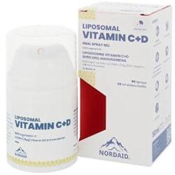 Nordaid Liposomal Vitamin C+D Spray oral-gel, mango, 50 ml, Nordaid
