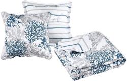 STOF Set cuvertură cu 2 fețe de pernă STOF - Quiberon, 240 x 220 cm, Gri (P4B675001) Lenjerie de pat