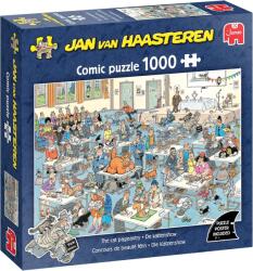 Jumbo Puzzle Jumbo de 1000 piese - Expoziția de pisici (1110100619) Puzzle